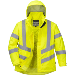 PORTWEST Damen Warnschutz Winterjacke LW74 1 Stück