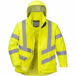PORTWEST Damen Warnschutz Winterjacke LW74 LW74