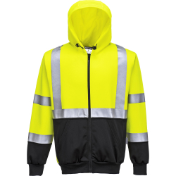 PORTWEST Warnschutz Kapuzen Sweatjacke B315 1 Stück