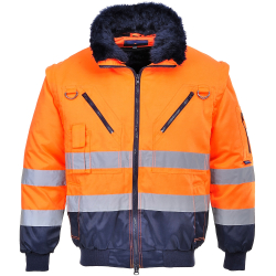 PORTWEST Warnschutz Pilotenjacke 3in1 PJ50