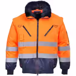 PORTWEST Warnschutz Pilotenjacke 3in1 PJ50