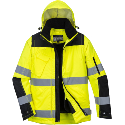PORTWEST Warnschutz Winterjacke 3in1 C469