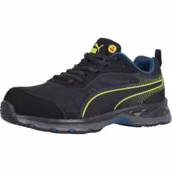 PUMA Damen Sicherheitshalbschuhe S1P FUSE KNIT BLACK WNS LOW 1 Paar
