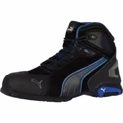PUMA Sicherheitshochschuhe S3 RIO BLACK MID