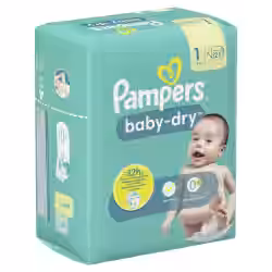 Pampers Baby Dry 1 Newborn Windeln