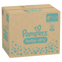 Pampers Baby Dry 4+ Maxi Plus Windeln
