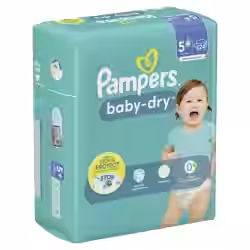 Pampers Baby Dry 5+ Junior Plus Windeln