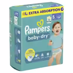 Pampers Baby Dry 5+ Junior Plus Windeln