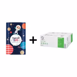 Papernet Aktionsset KIDS Spender Astronaut + Toilettenpapier 421807+407571