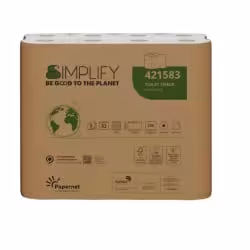 Papernet Simplify Toilettenpapier hochweiß