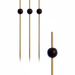 Papstar Black Pearl Fingerfood-Spieße 11300