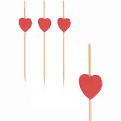 Papstar Heart Fingerfood-Spieße 84665