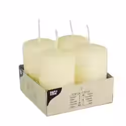 Papstar Ivory Stumpenkerzen 15361