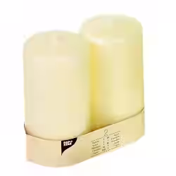 Papstar Ivory Stumpenkerzen 15363
