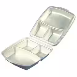 Papstar Menüboxen mit Klappdeckeln