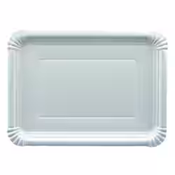 Papstar Pappteller eckig 95333