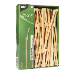 Papstar Pure Bambus Getränke-Quirle