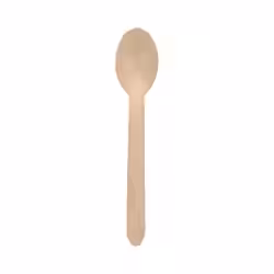 Papstar Pure Esslöffel Holz