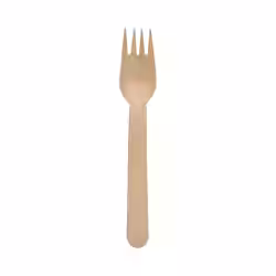Papstar Pure Gabel Holz 89117