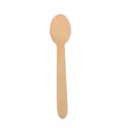 Papstar Pure Löffel Holz 86941