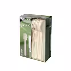 Papstar Pure Papier Löffel