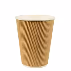 Papstar Pure Ripple Wall Trinkbecher