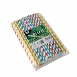 Papstar Pure Stripes Shake-Halme