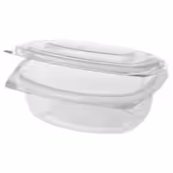 Papstar Pure Verpackungsbecher mit Klappdeckel 82201