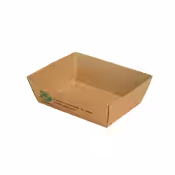 Papstar Pure „100% Fair“ Snacktrays