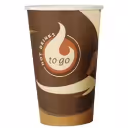 Papstar To Go Trinkbecher 14773