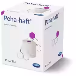 Peha-haft Fixierbinde 10 cm x 21 m gedehnt