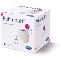 Peha-haft Fixierbinde 8 cm x 21 m gedehnt