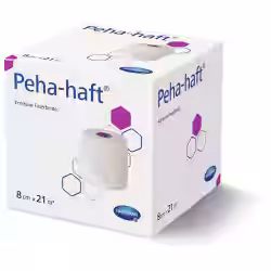 Peha-haft Fixierbinde 8 cm x 21 m gedehnt