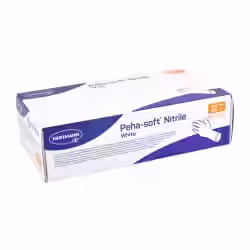 Peha-soft nitrile white powderfree Einmalhandschuhe 9422053