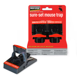 Pest-Stop Sure-Set Mouse Trap Mausefallen PSSPT