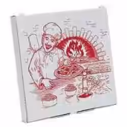 Pizzakarton "Cuboxal" 1 Packung = 200 Stück