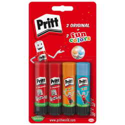 Pritt Original + fun colors Klebestifte Set