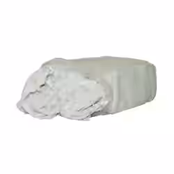 Putzlappen aus weißer Bettwäsche 430900
