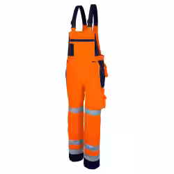 Qualitex Warnschutz Latzhose pro Warnschutz mg 245 1 Stück