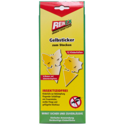 REINEX INSEKTENSTOPP Gelb-Sticker 1371