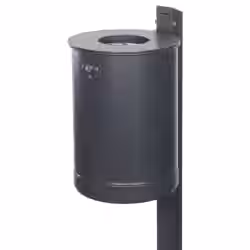 RENNER Abfallbehälter 50 l ungelocht 7039-15PB+7039-