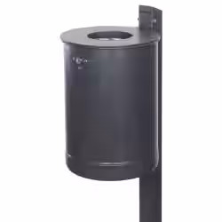 RENNER Abfallbehälter 50 l ungelocht 7039-15PB+7039-