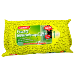 Reinex Feuchte Glasreinigungstücher 7823