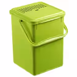 Rotho Bioabfall Eimer mit Aktivkohlefilter GREENLINE BIO