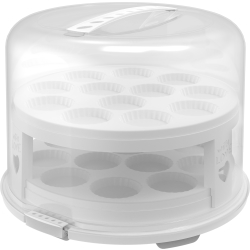 Rotho FRESH Tortenglocke XL mit Trays