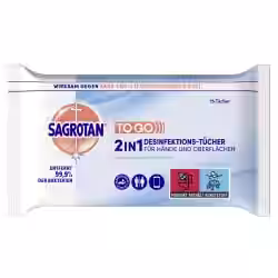 SAGROTAN 2in1 Desinfektionstücher 3025706