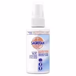 SAGROTAN Desinfektions Hygiene Spray 0280038 , 100 ml - Pumpsprayflasche 2 SAGROTAN Desinfektions Hygiene Spray 0280038 100 ml Pumpsprayflasche