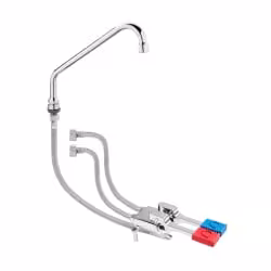 SARO Armatur Fußpedal - Kalt- / Warmwasser Set THEA 457-1025
