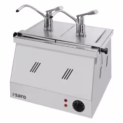 SARO Bainmarie 2X1/4 GN 200 mit Dispenser BM-0214 421-2500