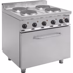 SARO Elektroherd mit Elektrobackofen E7/CUET4LE 423-1080